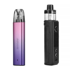 Voopoo Drag X2 & Argus G2 Mini⤑Spray Black & Violet Pink