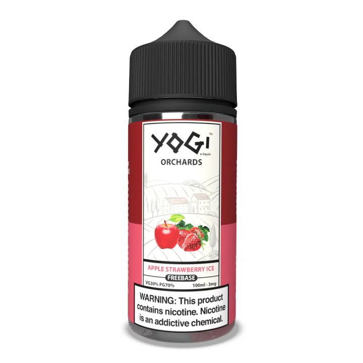 Yogi Orchards Apple Strawberry İce E Likit 100 ML