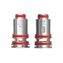 Smok LP2 Coil 0.23ohm ve 0.6ohm yedek parçaları, kırmızı conta detaylı.