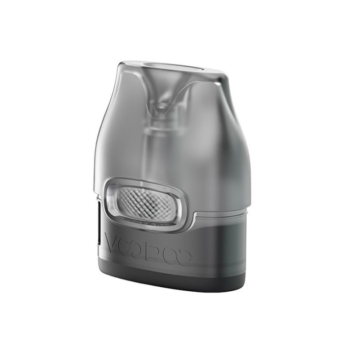 Voopoo V.THRU Pro Kartuş yedek tank, füme gri renkli, orijinal yedek parça.